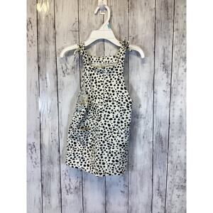 Earth art&eden Girls Sleeveless Spotted Print Corduroy Skirtall Size -24 months